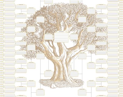 10 Generation Family Tree Chart Printable – NBKomputer