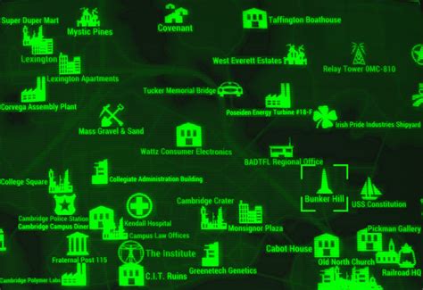 Image - FO4 map Bunker Hill.jpg | Fallout Wiki | Fandom powered by Wikia