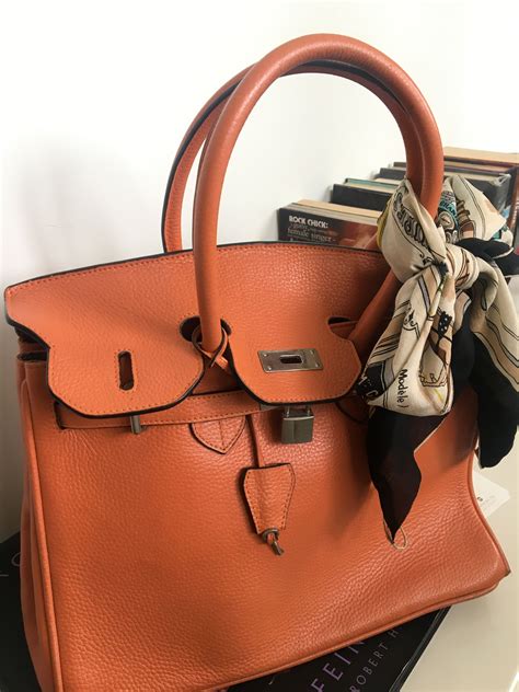 Orange Hermes bag | Bags, Street style bags, Womens tote bags