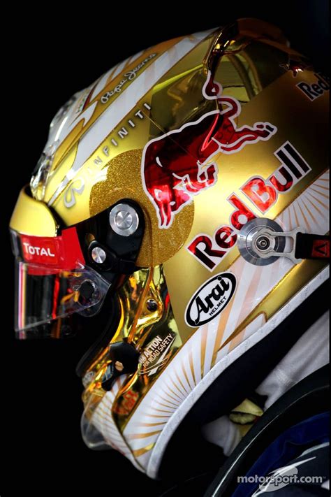 Sebastian Vettel, Red Bull Racing, new helmet | Red bull racing, Helmet ...