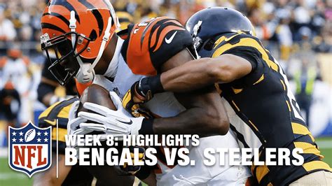 Bengals vs. Steelers | Week 8 Highlights | NFL - YouTube