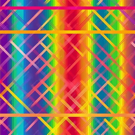 Premium AI Image | A colorful background with a rainbow pattern and the ...