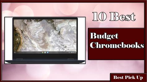 10 Best Budget Chromebooks new model 2023 - YouTube