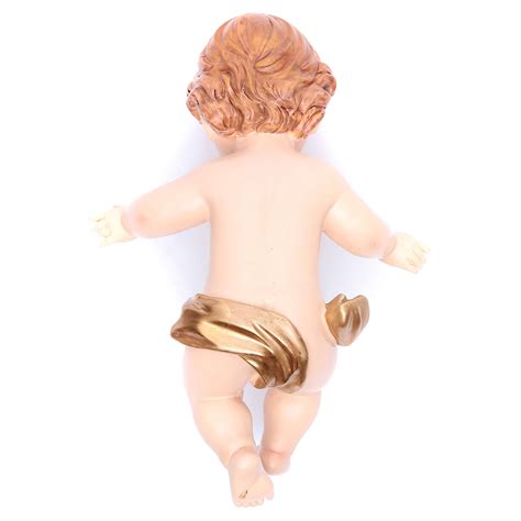 Baby Jesus statue in resin measuring 28cm | online sales on HOLYART.com