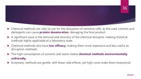 Cell disruption methods