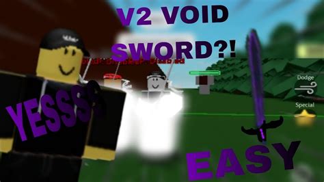 This Is How To Get The VOID SWORD Easily 100% (Beat Up Dummies ...