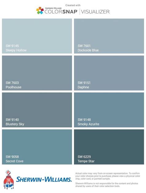 Pale Dusty Blues - Front Door Options - Sherwin-Williams | Blue wall ...