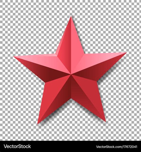 Red star Royalty Free Vector Image - VectorStock