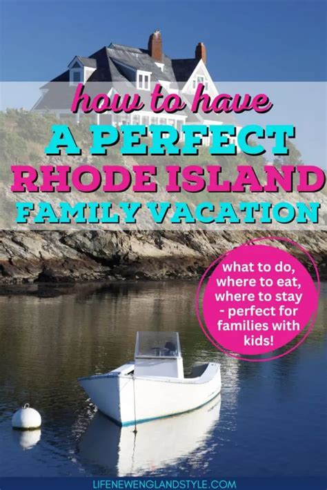 How to Have a Perfect Rhode Island Family Vacation - Life New England Style