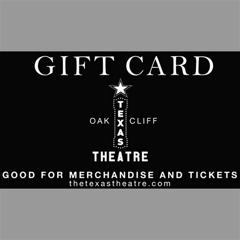 Texas Theatre Gift Card - The Texas Theatre