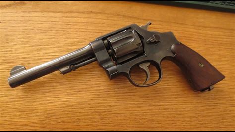 Smith and Wesson M1917 Revolver in 45 ACP - YouTube