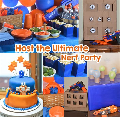 Nerf Party Ideas - Host the Ultimate Nerf Party - Mommy's Fabulous Finds