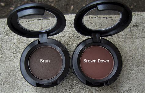 MAC Brown Down & Brun Eyeshadows + Swatches!