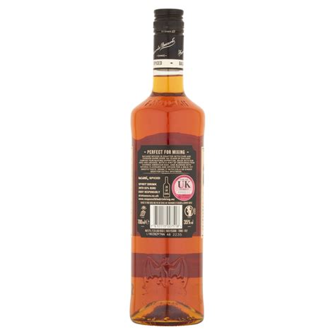 Bacardi Spiced Rum, 70cl : Alcohol fast delivery by App or Online