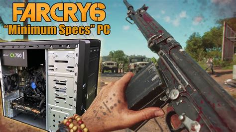 The Far Cry 6 "Minimum System Requirements" Gaming PC - YouTube