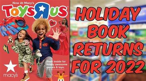 Toys R Us Holiday Book Returns For 2022 Alongside Macy's Reopening ...