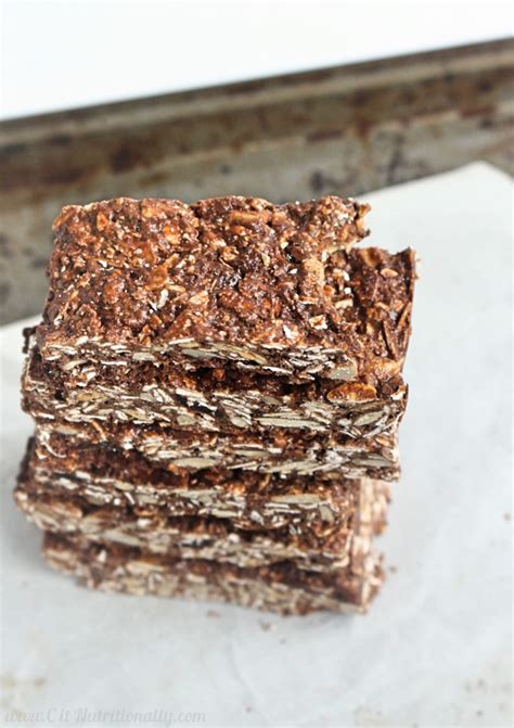 Protein-Packed Nut Free Chocolate Granola Bars - Chelsey Amer