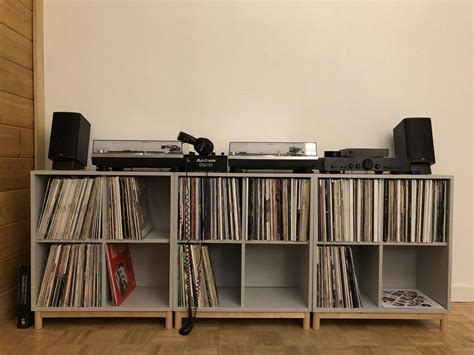 Ikea Eket for Vinyl Record Storage/Console : vinyl | Vinyl record ...