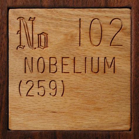 Facts, pictures, stories about the element Nobelium in the Periodic Table