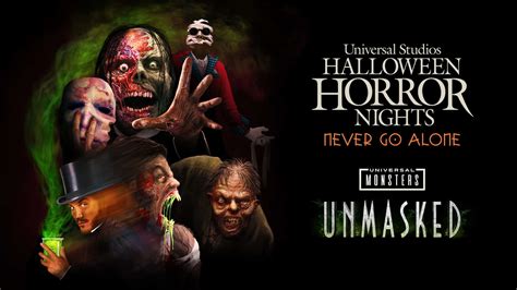 Universal Monsters: Unmasked Announced for Halloween Horror Nights 2023