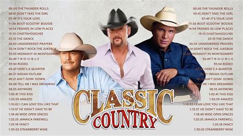 Best Classic Country Songs Of 1990s - Greatest 90s Country Music HIts ...