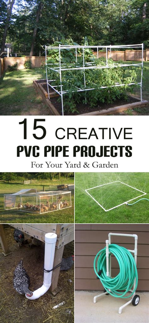 15 Creative PVC Pipe Projects For Your Yard and Garden