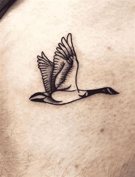 Goose Tattoo Design Images (Goose Ink Design Ideas) | Goose tattoo ...