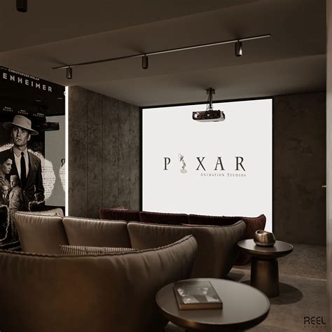 cinema room design on Behance