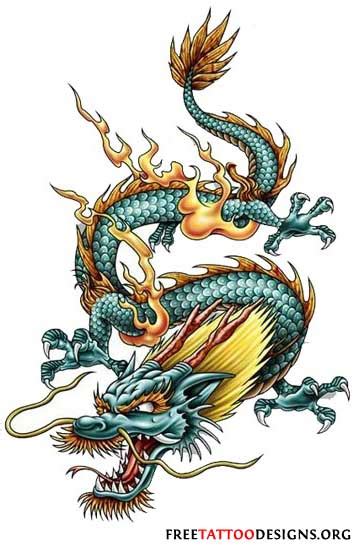 Chinese Dragon Tattoos