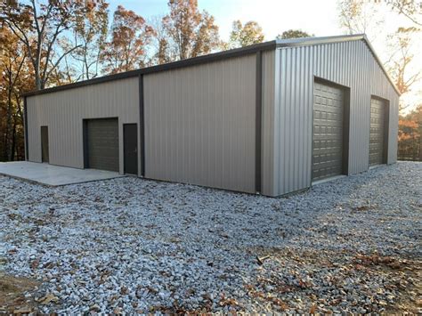 40x60 Outbuilding Steel Building Kit | Maverick Steel Buildings