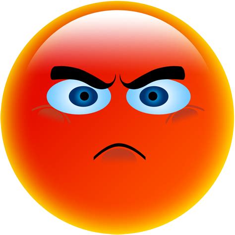 Angry Emoji Smiley Emoji Facebook Sticker Emoticon Smiley Transparent ...