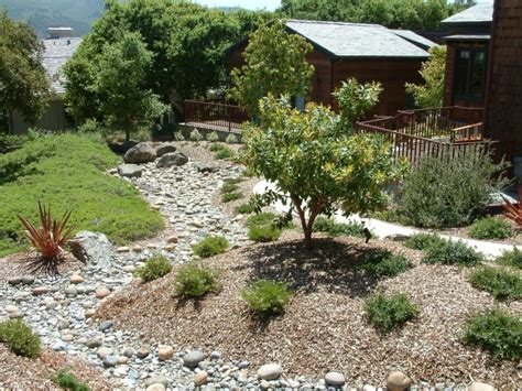 berm design ideas - Google Search River Rock Landscaping, Landscaping ...