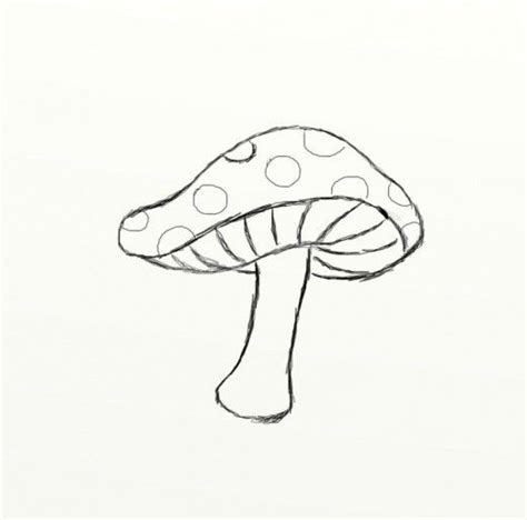 How to draw a mushroom | Indie drawings, Sketchbook art inspiration ...