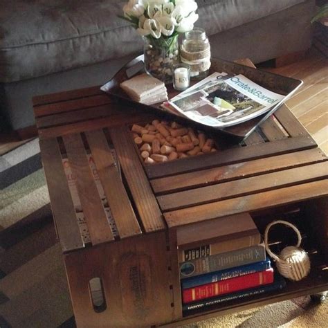 12 Cool DIY Coffee Table Ideas | Diy coffee table, Crate coffee table ...