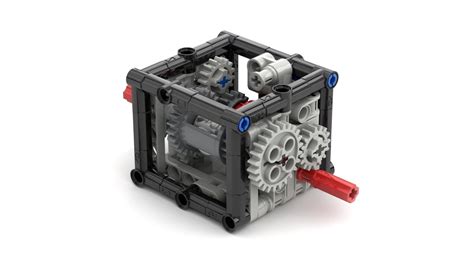 Lego Technic 3 Speed Differential Gearbox (First Prototype) - Lego ...