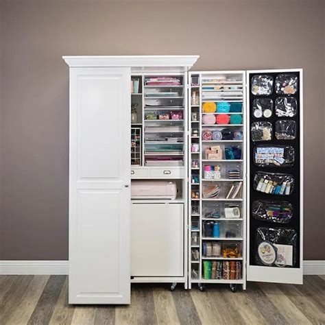 Multifunctional Deluxe Wardrobe – Pointssizing | Craft storage cabinets ...