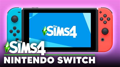 THE SIMS 4 ON NINTENDO SWITCH 😱 - YouTube