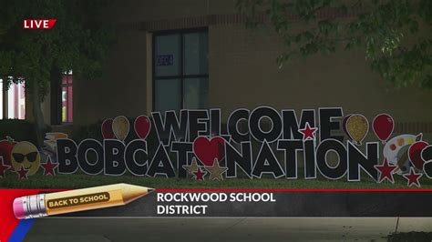 Rockwood School District first day of school today - YouTube