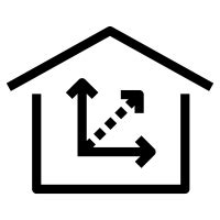 House Square Footage Icons - Download Free Vector Icons | Noun Project