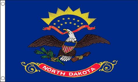 North Dakota Flag (Medium) - MrFlag