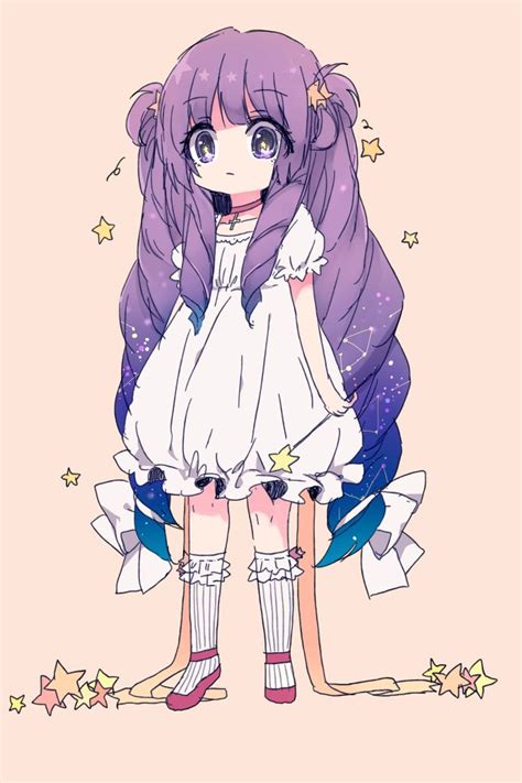 Galaxy child | Anime chibi, Anime baby, Anime child