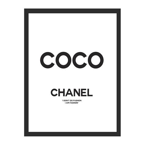 Coco Chanel (Logo) - Papel Ilustrado