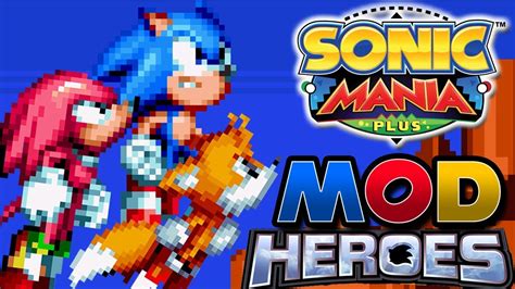 Sonic Mania Plus MOD: Sonic Heroes & Misfits Pack - En Español - YouTube