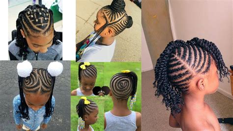 Cornrow Braid Hairstyles For Kids