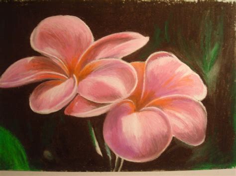 Oil Pastel Flowers - Eric D. Greene