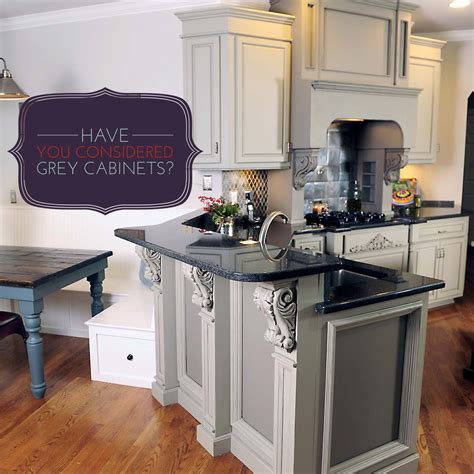 Have you considered Grey Kitchen Cabinets?