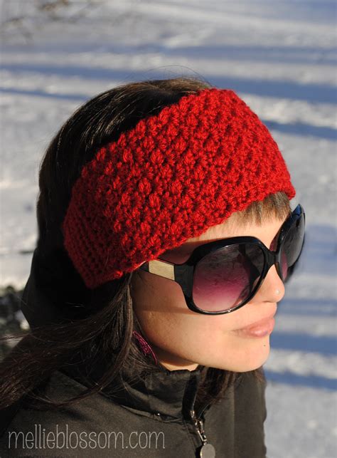 Crochet Headband for Winter | mellie blossom