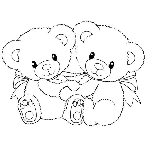 Free Printable Teddy Bear Coloring Pages For Kids | Polar bear coloring ...