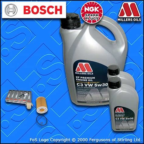 Service kit for BMW Z4 2.5 / 3.0 - oil filter, NGK laser platinum spark ...