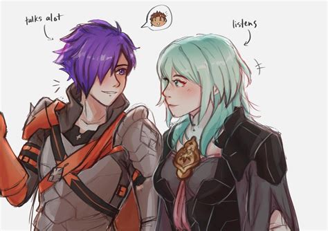 [OC] Shez + Byleth Fanart : fireemblem Fire Emblem Characters, Zelda ...